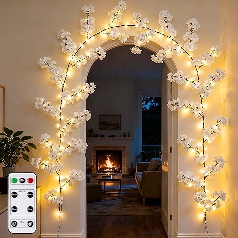 Cherry Blossom LED Tree Branch Lights