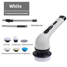 9-in-1 electric cleaning brush kitchen tool set