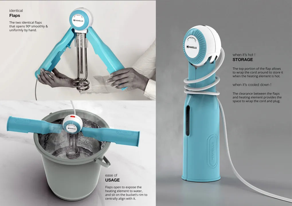 Havells Plastic Zela 1500 Watt Immersion Heater