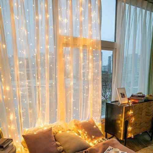 Cartain Lite LED Lights: Effortless Elegance for Your Living Room